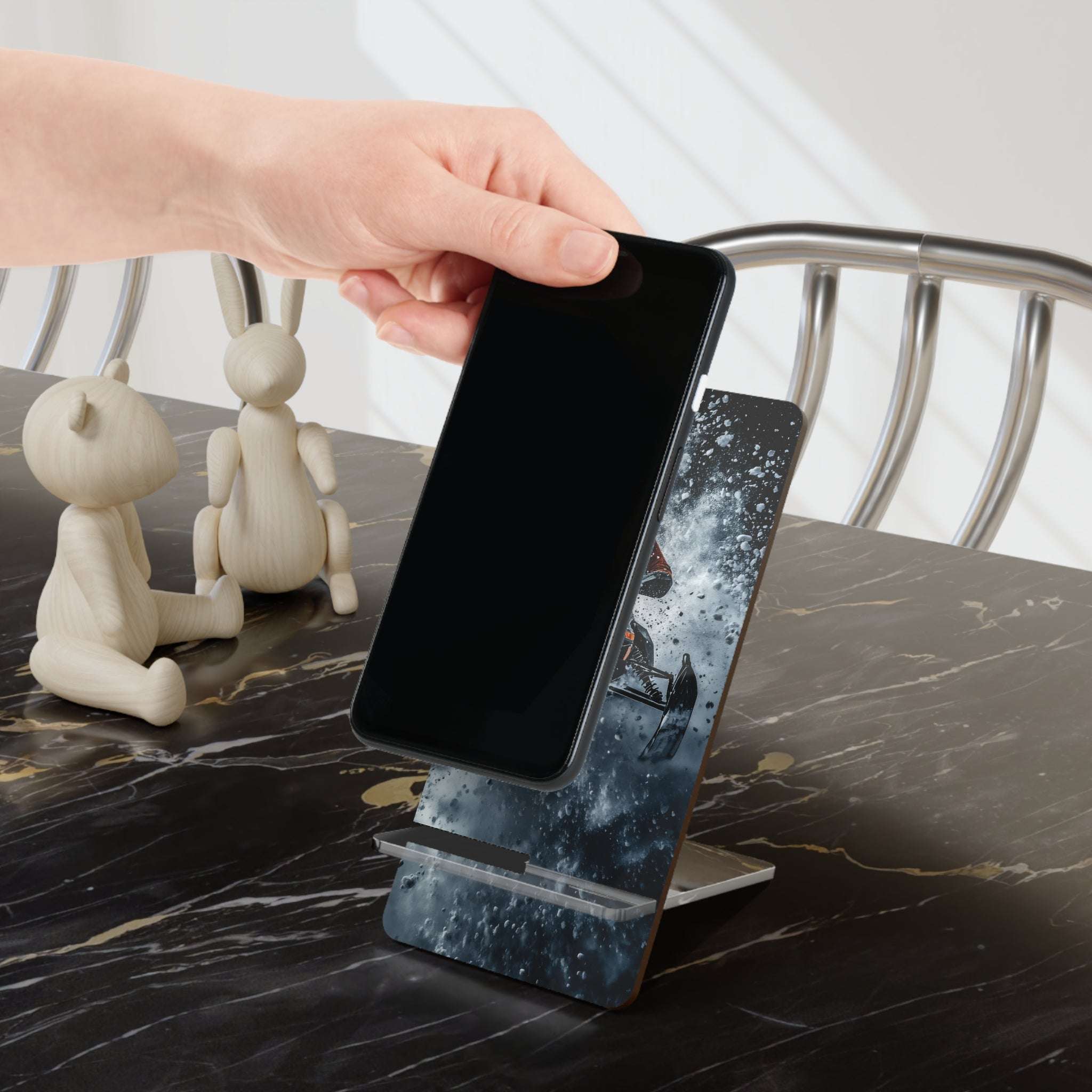 Snowsplosion - Snowmobiles - Mobile Display Stand for Smartphones - DC0231
